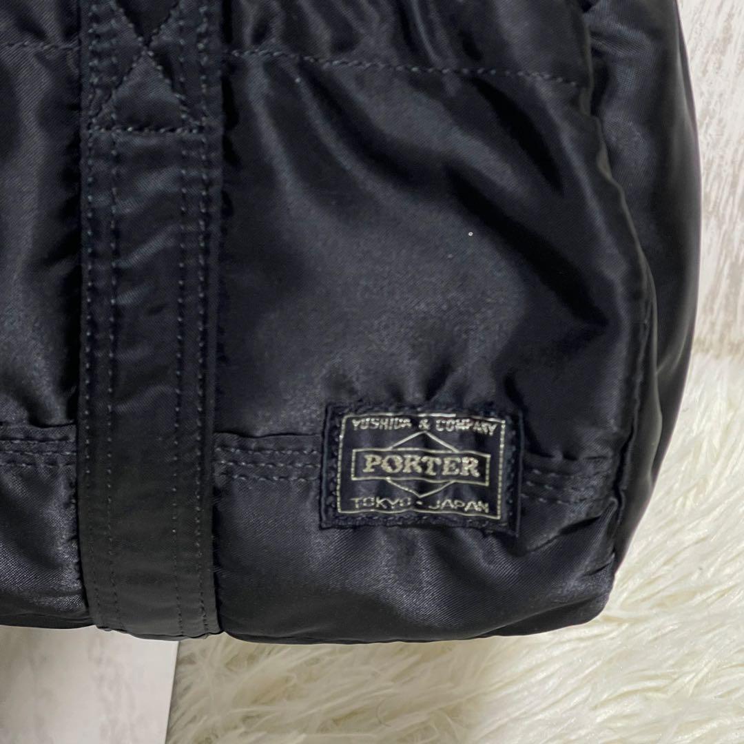 まっちゃポーター PORTER タンカー ミニボストン ダッフルバッグ 黒