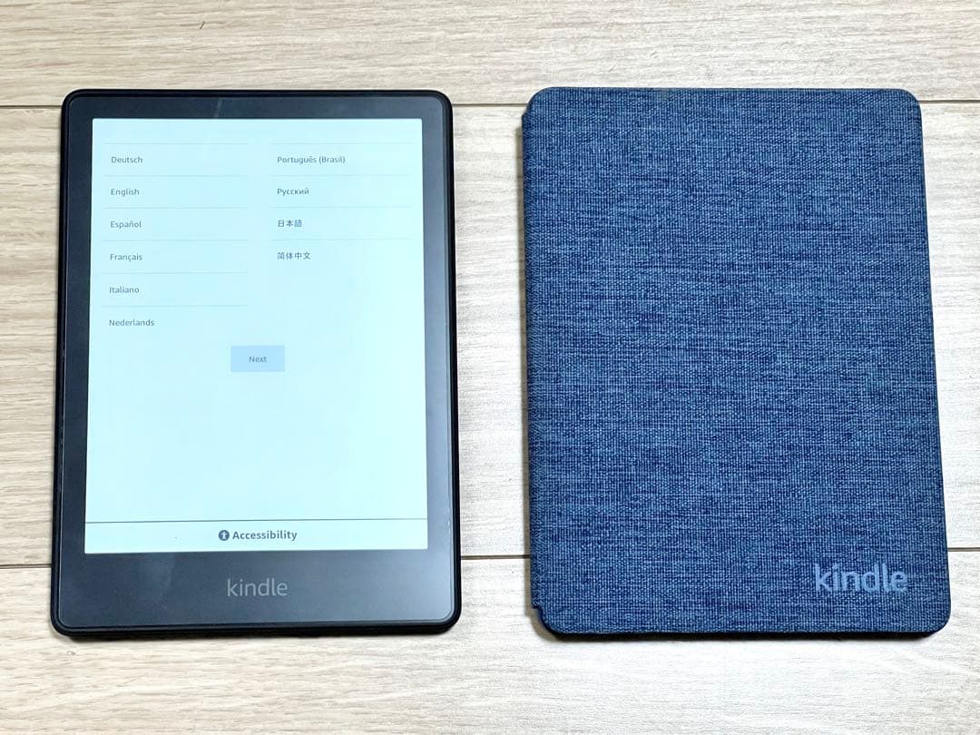 超美品 アマゾンKindle Paperwhite 第11世代本体+純正カバー