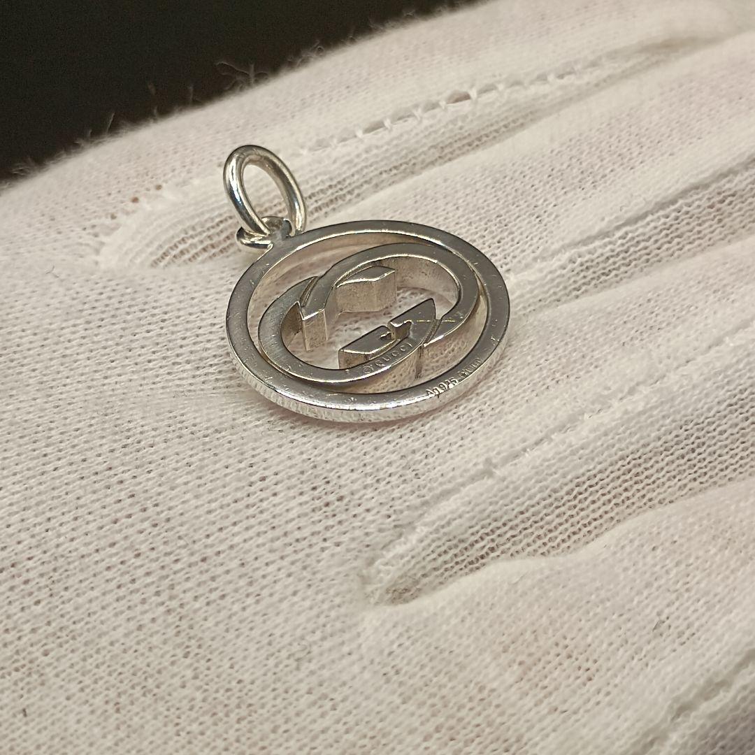 GUCCI ダブルGロゴ ネックレス 50cm SILVER925