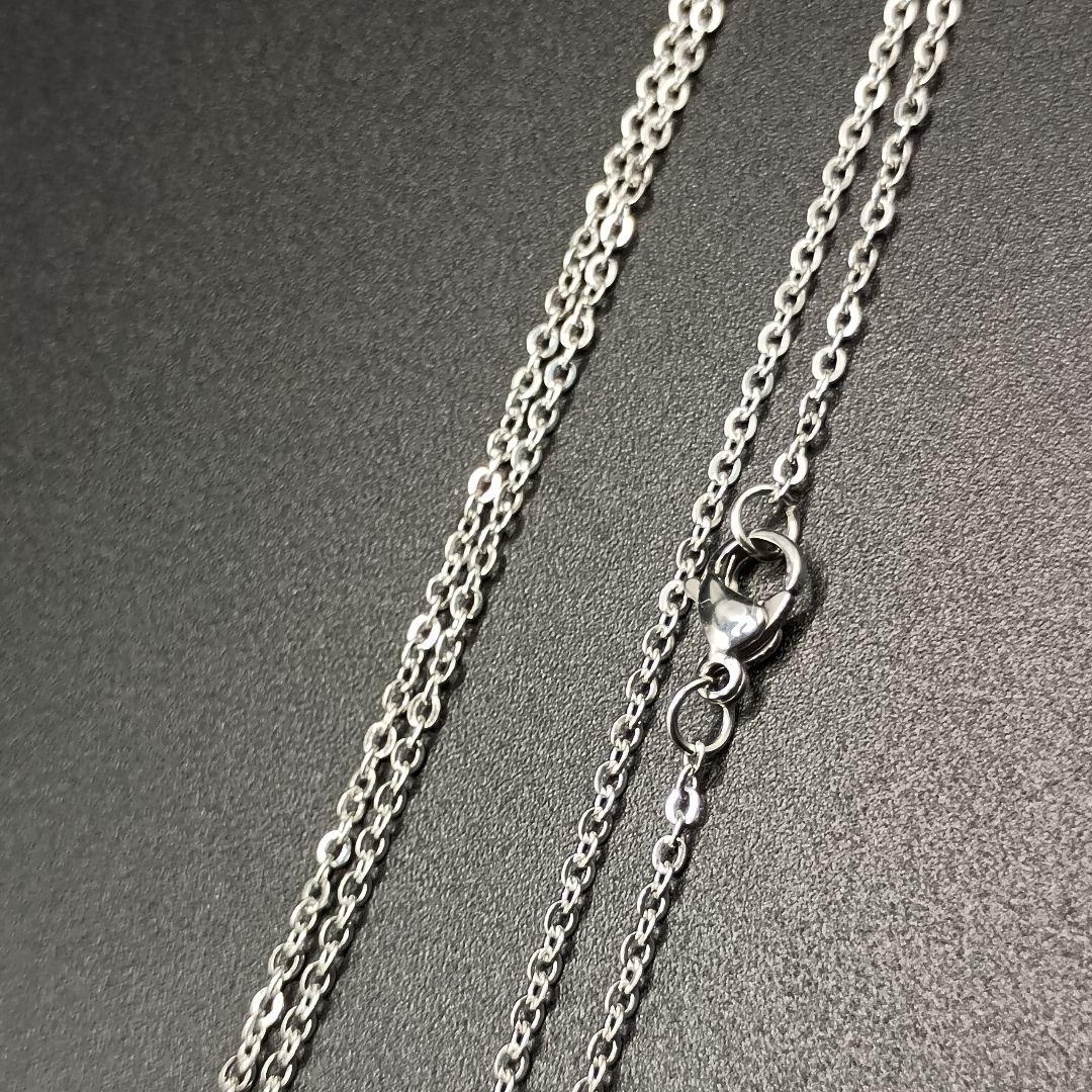 GUCCI ダブルGロゴ ネックレス 50cm SILVER925