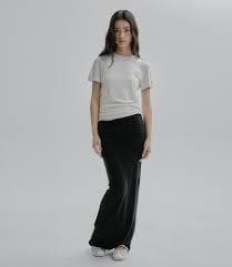 スカート OF ALL FORM 2WAY VOLUME SHIRRING SKIRT