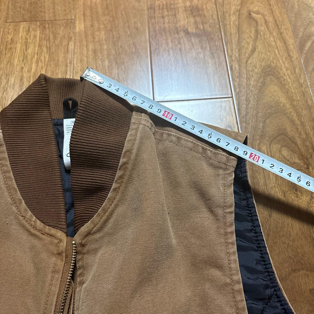 Carhartt ノースリーブベスト Mサイズ ブラウン