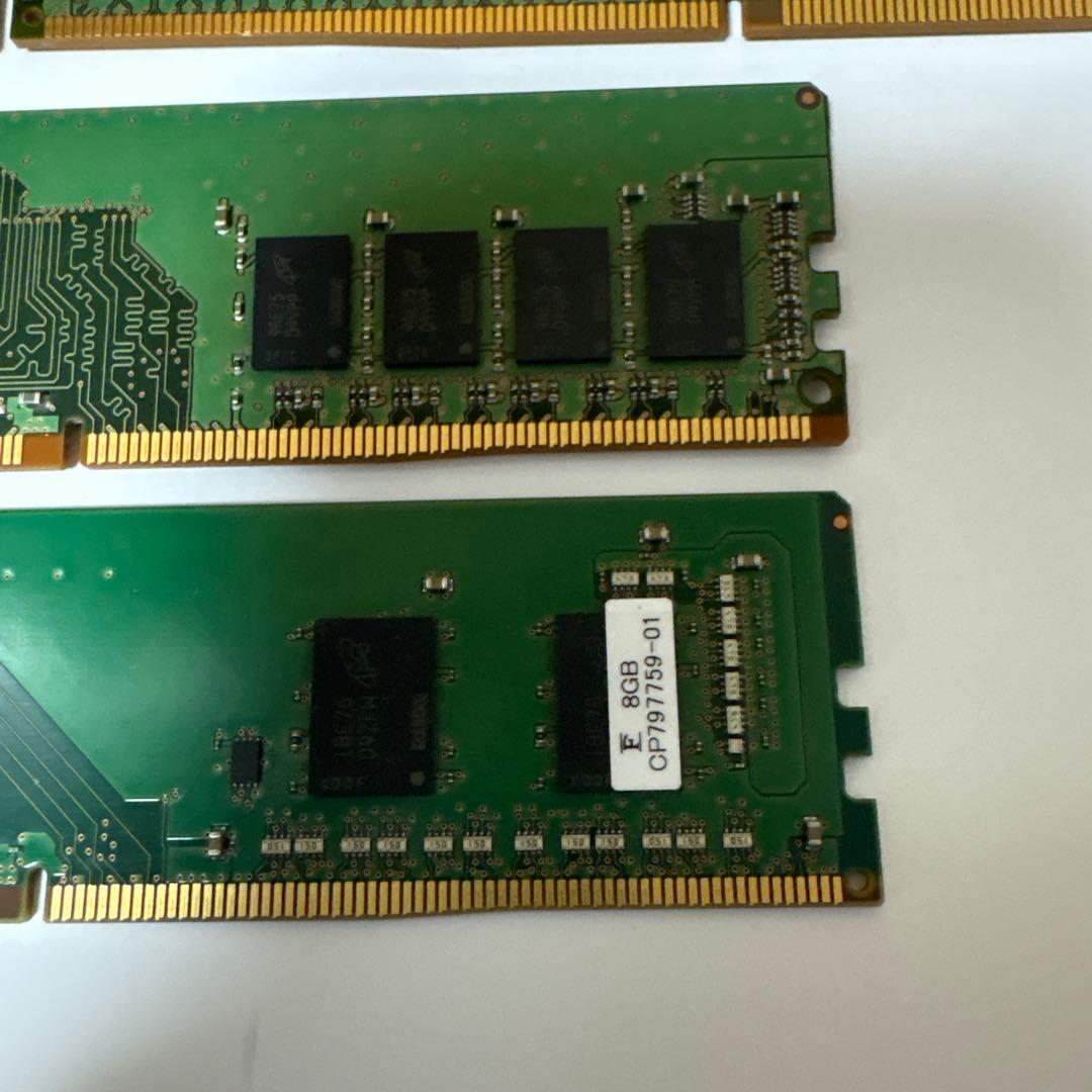 m*o様 デスクトップPCメモリー 8GB 8枚セット　ジャンク