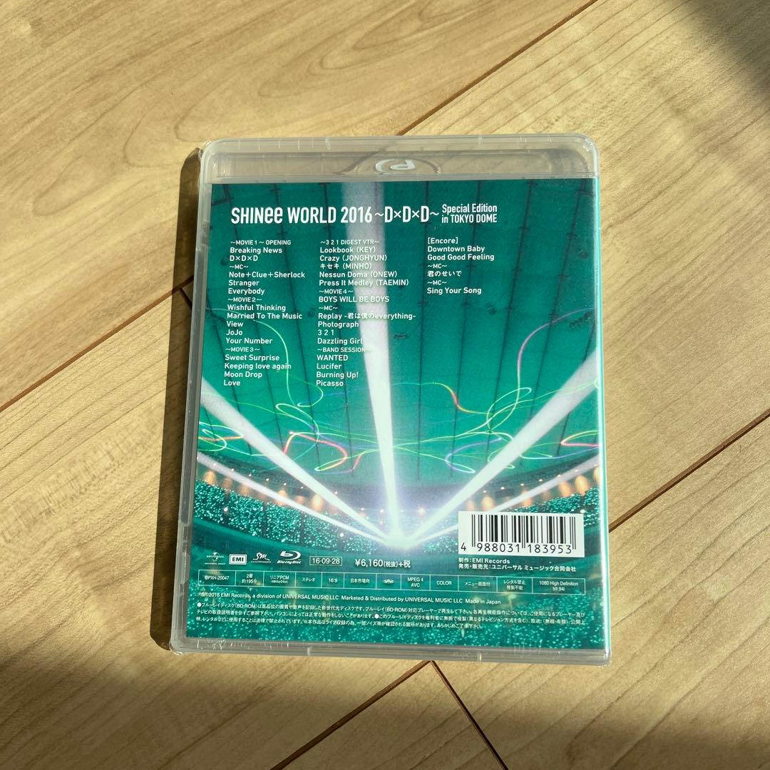 新品未使用 SHINee/SHINee WORLD 2016～D×D×D～