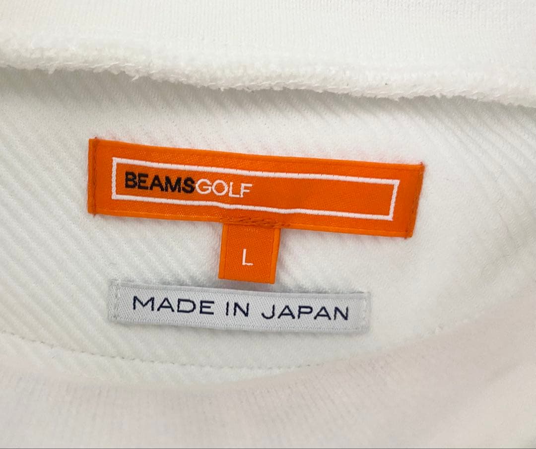 BEAMS GOLF ORANGE LABEL ビームスゴルフ 長袖モックネック