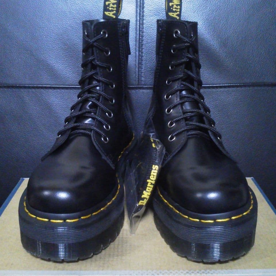 【極美品】Dr.Martens JADON UK3 厚底 8ホール 純正レース
