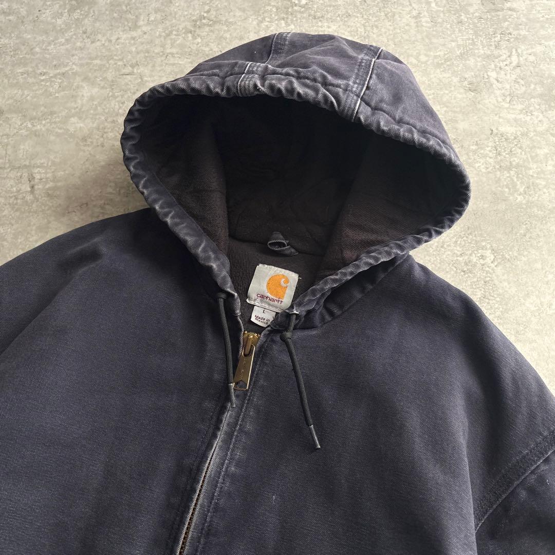 carhartt カーハート【L】アクティブジャケット ダック フェード 襤褸