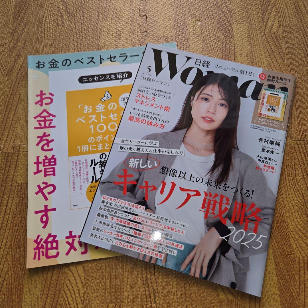 『美品・新品・未使用』WOMAN日経 2025年特集号　1月号から12月号まで