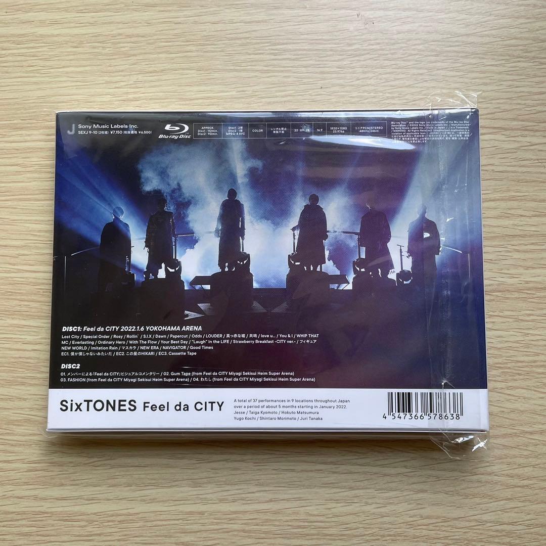 SixTONES Feel da CITY Blu-ray セット