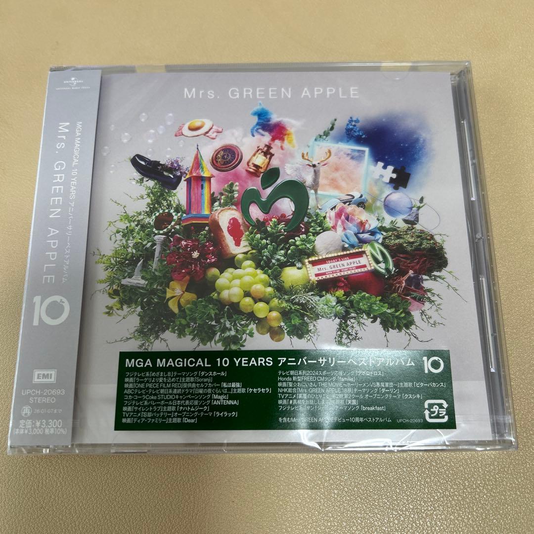 ミセスグリーンアップル CD&缶バッチ 三井キーホルダー&ステッカー&マグネット