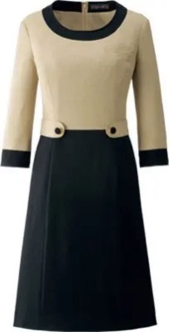 アロママッサージ、エステサロンの制服。ワンピース サイズ9
