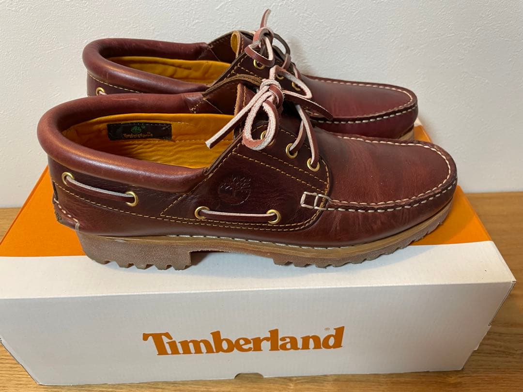Timberland 3アイクラシックラグ　バーガンディ