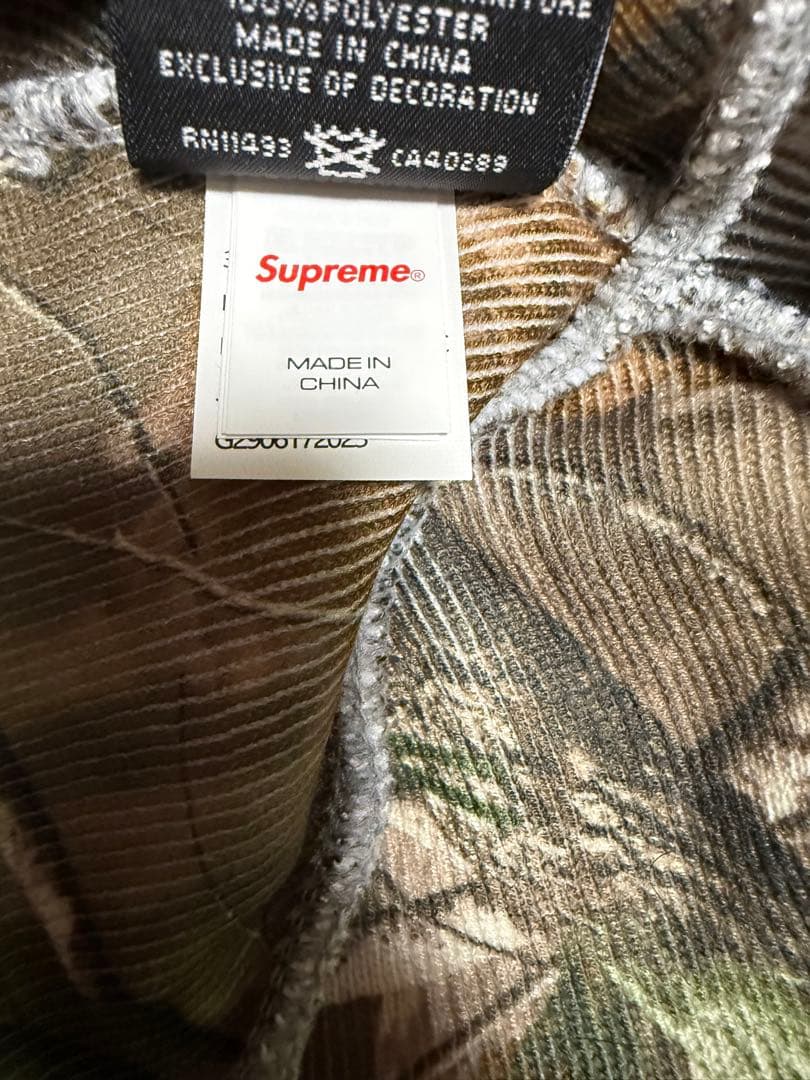 supreme シュプリーム カモ柄 ニット帽 New Era ビーニー