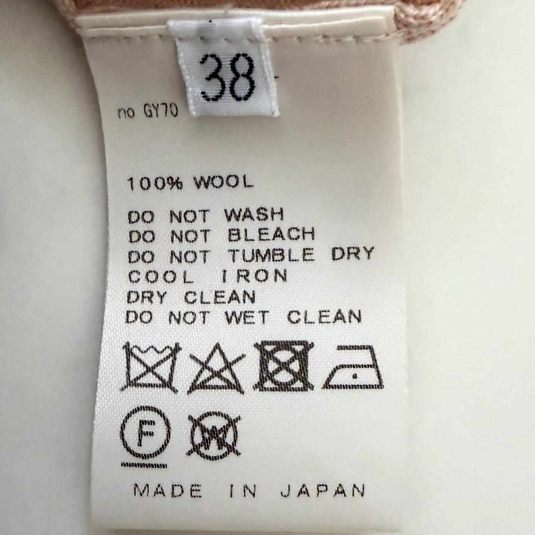 美品　MUSE ドゥーズィエムクラス　クルーネックカーディガン　金ボタン 38