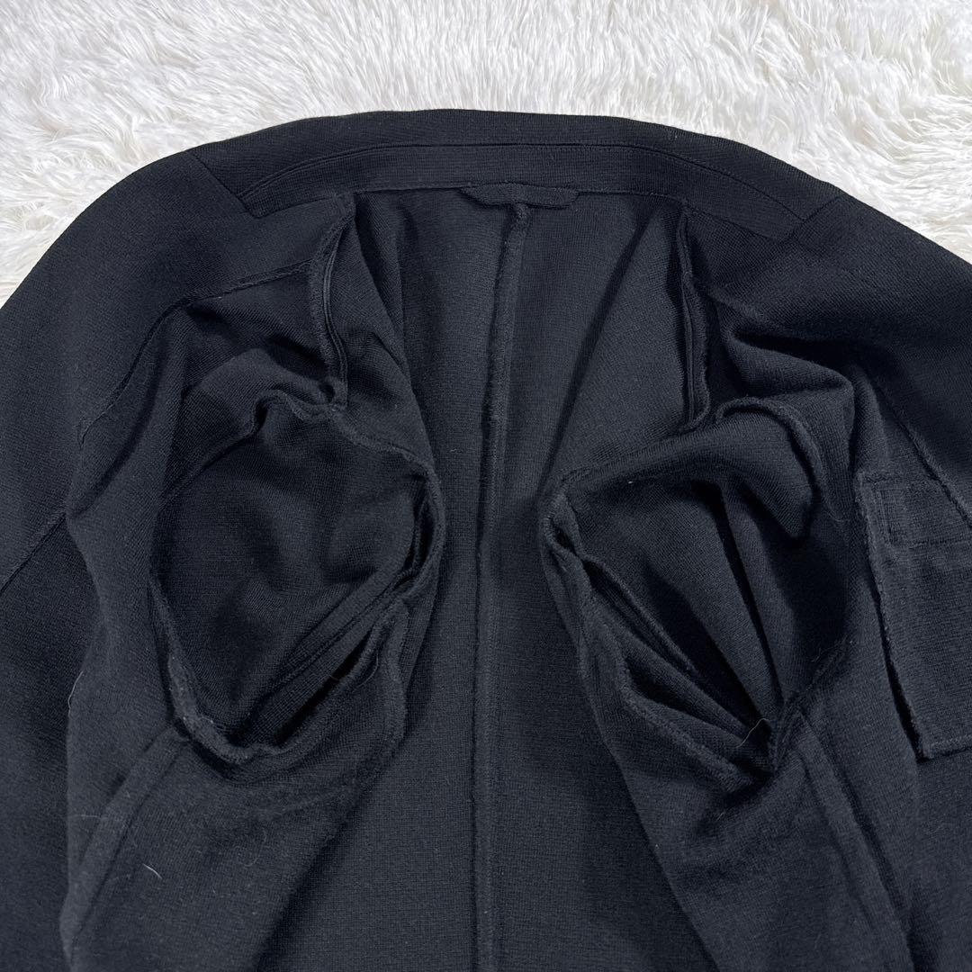 ETONNE エトネ ダブルニットテーラードジャケット ブラック L 美品