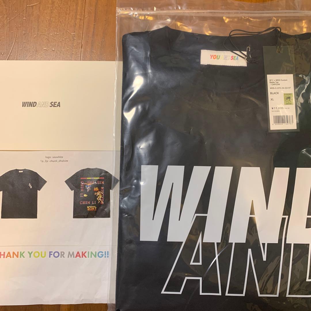 SF II × WDS Custom Battle Tee BLACK XL