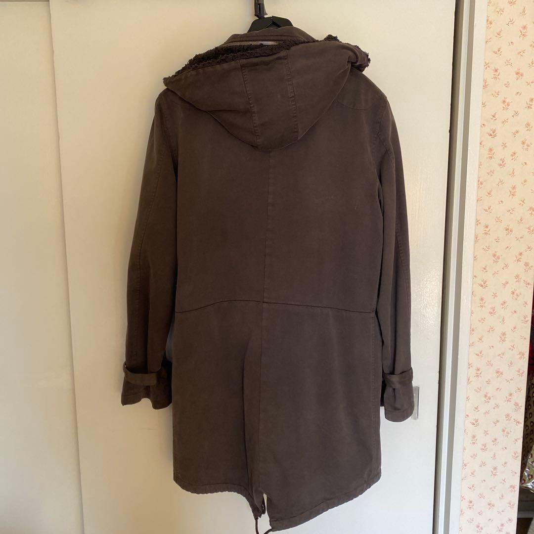 Martin Margiela 07aw ギミックモッズコート　ボアライナー付