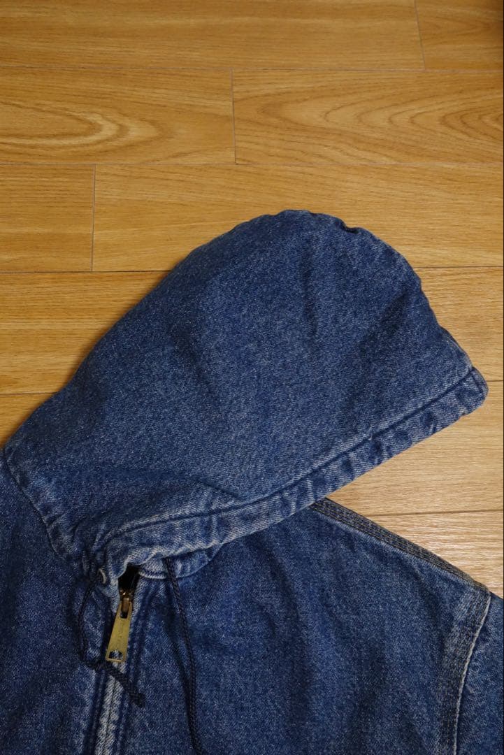 90sUSA製カーハートアクティブジャケットJb1198 DST星タグ