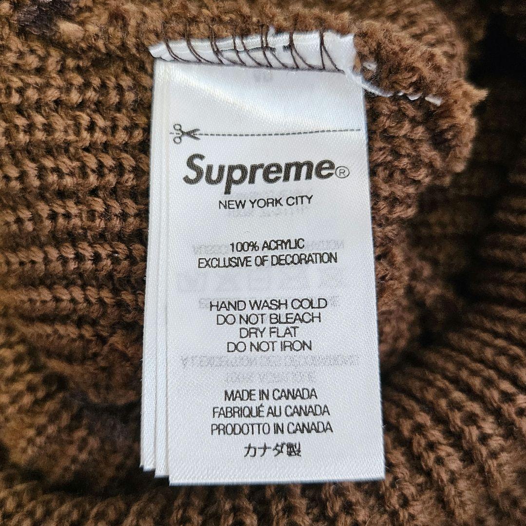 帽子 Supreme Loose Gauge Beanie \"Brown\"
