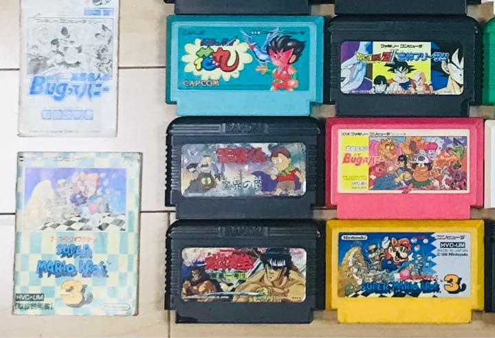 ファミコンカセット26本まとめ売り●ファミカセ、ソフト