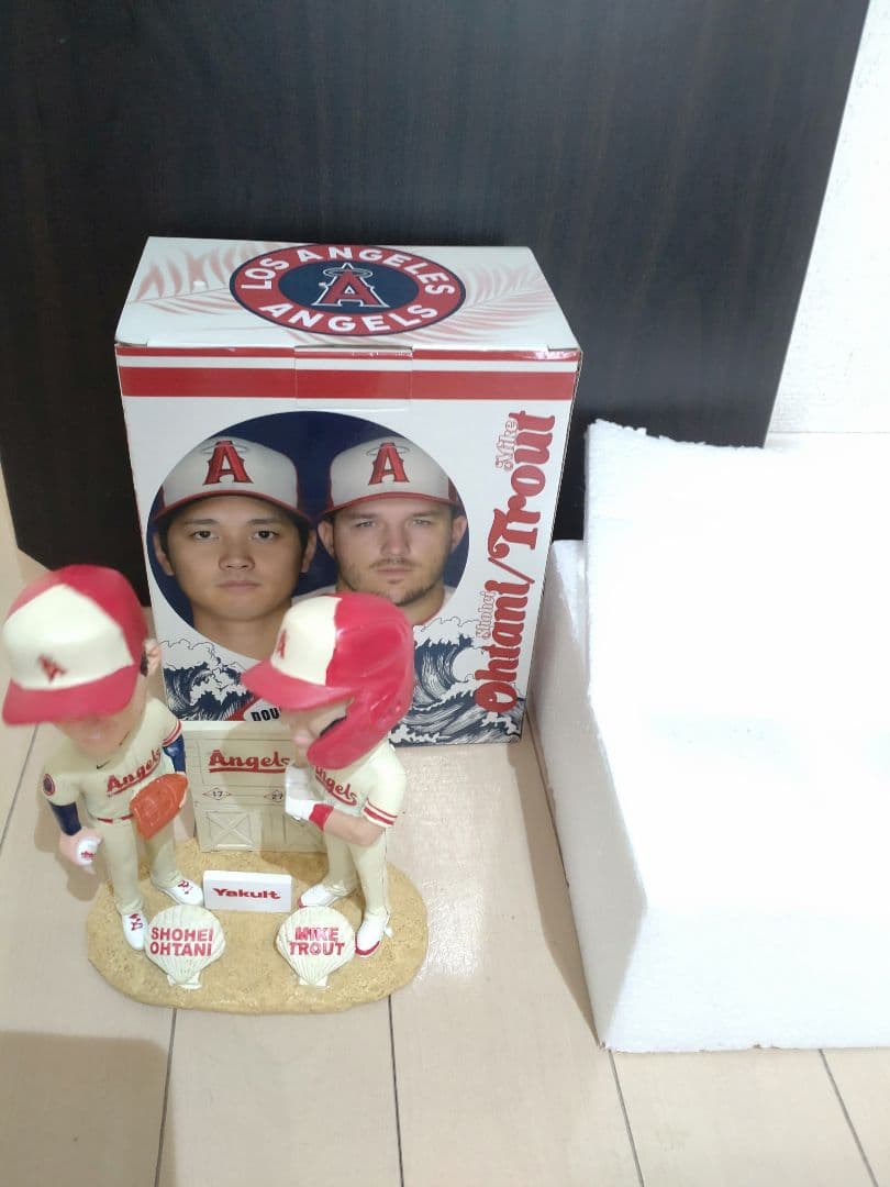 大谷翔平＆トラウト　ボブルヘッド
