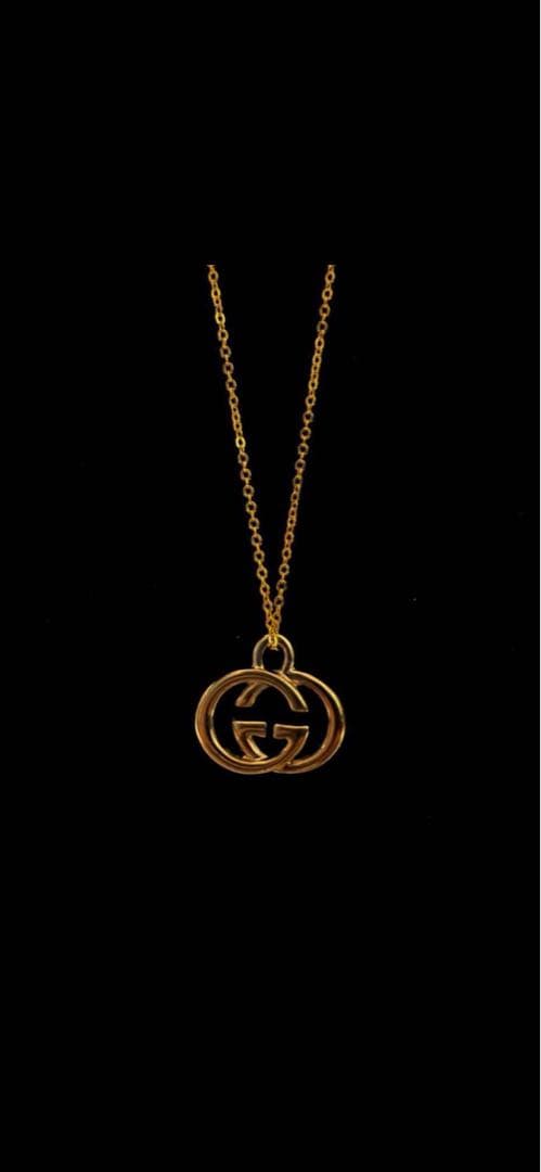 ✨極美品✨ GUCCI GGロゴ チャームネックレス【確実正規品】