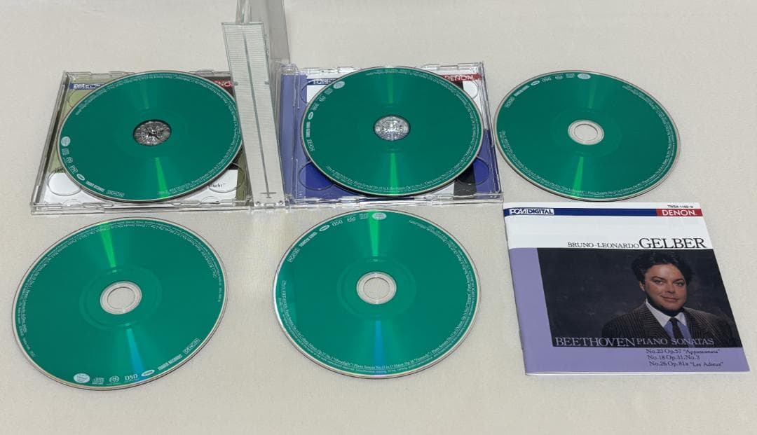 限定盤 ５SACD◇ゲルバー（P)　ベートーヴェン：ピアノソナタ集　M