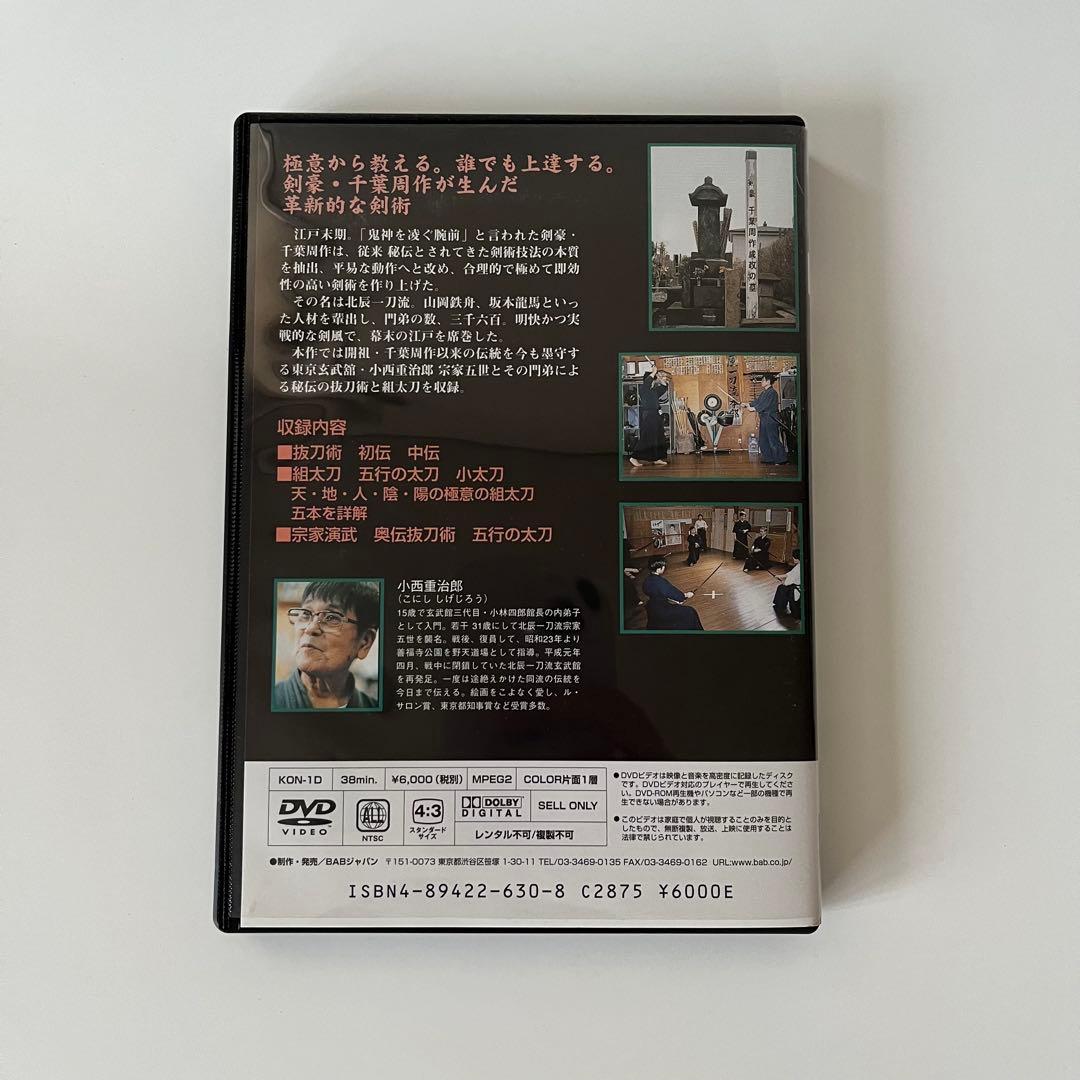北辰一刀流剣術 東京玄武館 DVD