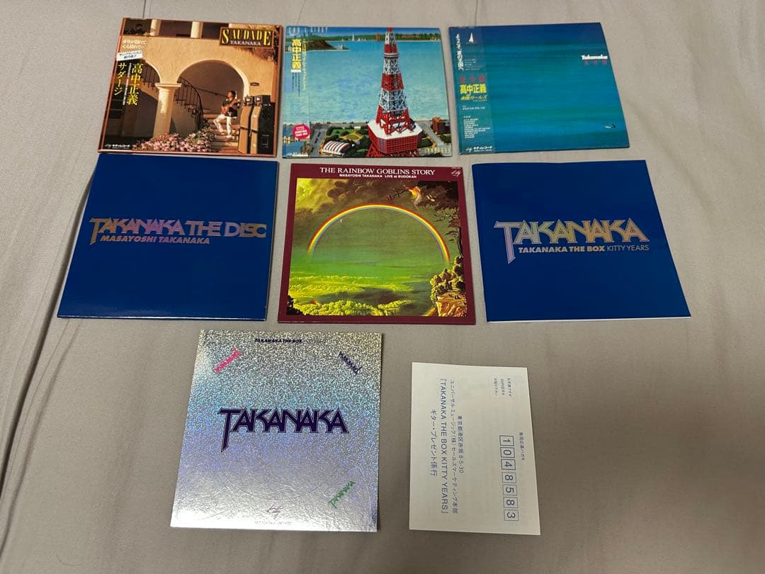 高中正義 TAKANAKA THE BOX KITTY YEARS CD DVD