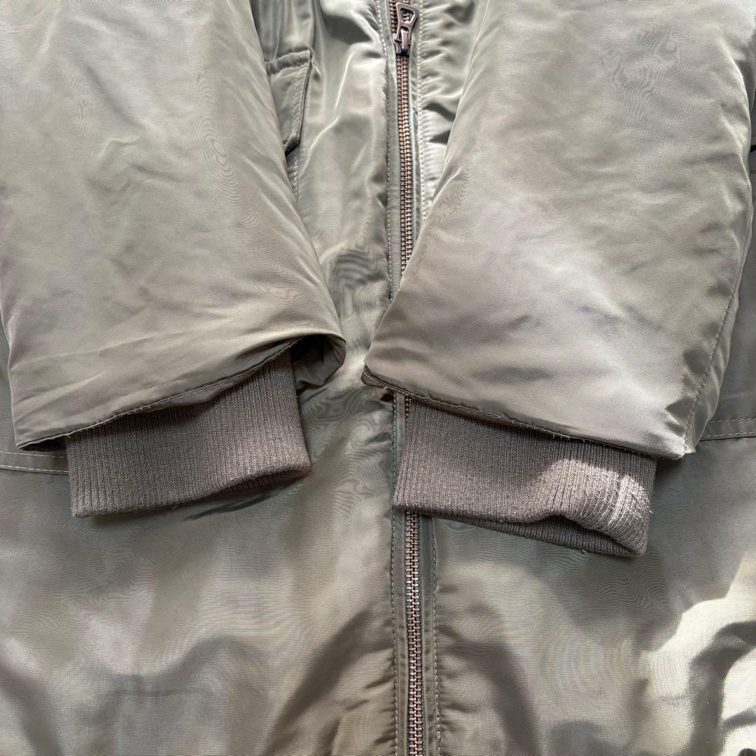 90〜00S ✨GAP フード付き　モッズコート オリーブ　ボア　キルティング