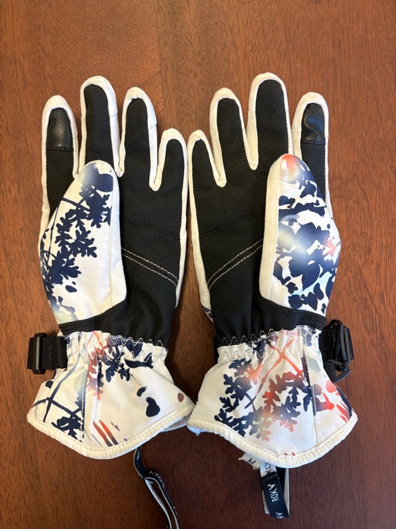 ROXY 子ども用スキーウェアセット 120-130サイズ　グローブ付き