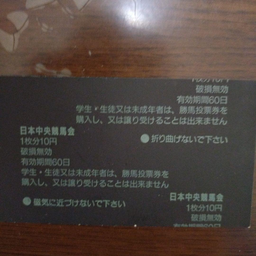 第46回 有馬記念 マンハッタンカフェ 期限切れ的中馬券　ウマ娘
