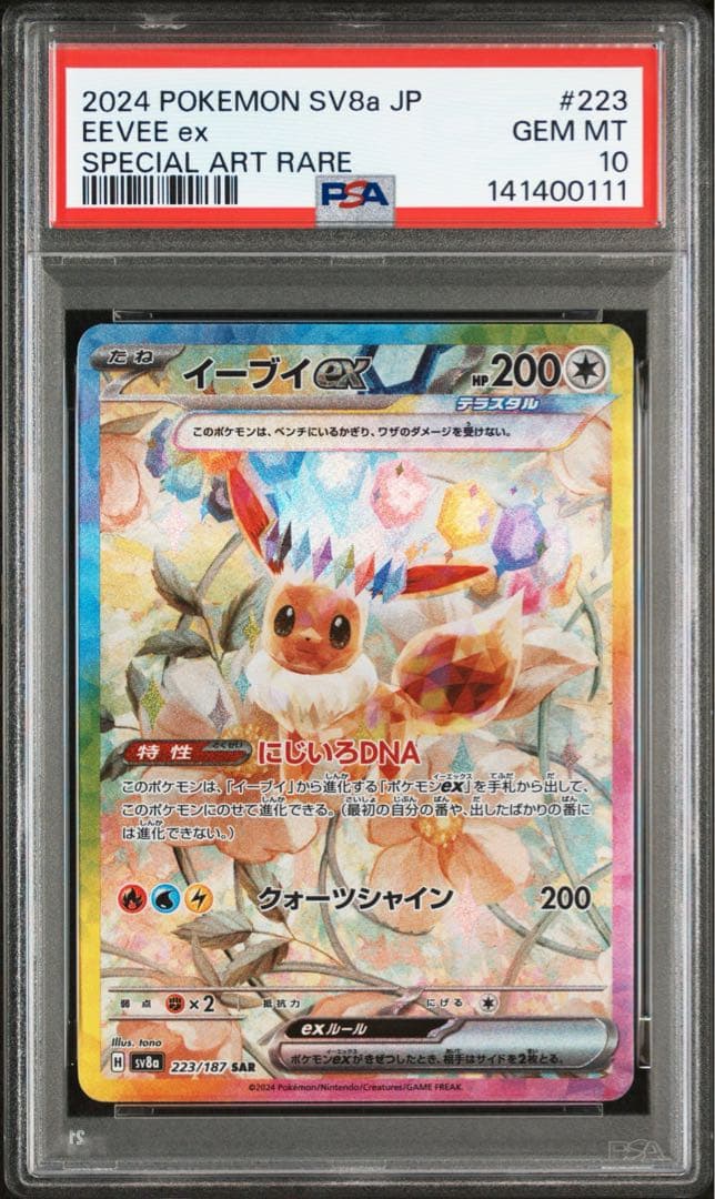 【 PSA10】テラスタルフェス　ブイズ　PSA連番