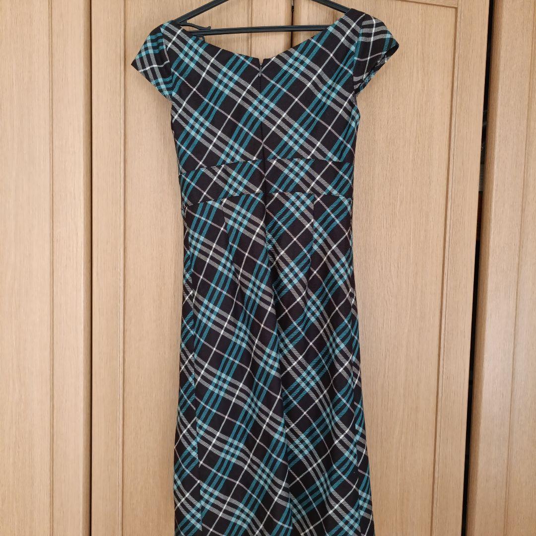 BURBERRY BLUE LABEL　チェック柄ワンピース　38