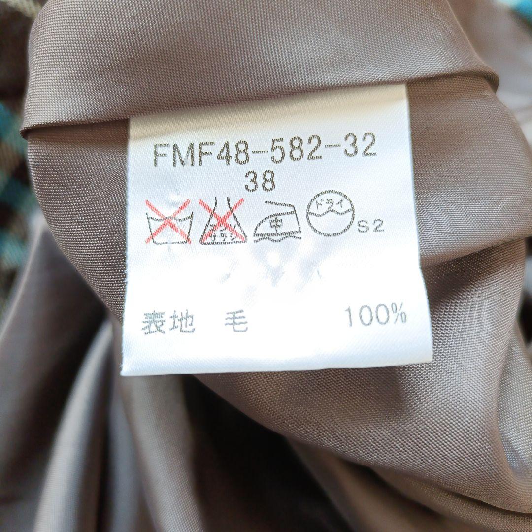 BURBERRY BLUE LABEL　チェック柄ワンピース　38