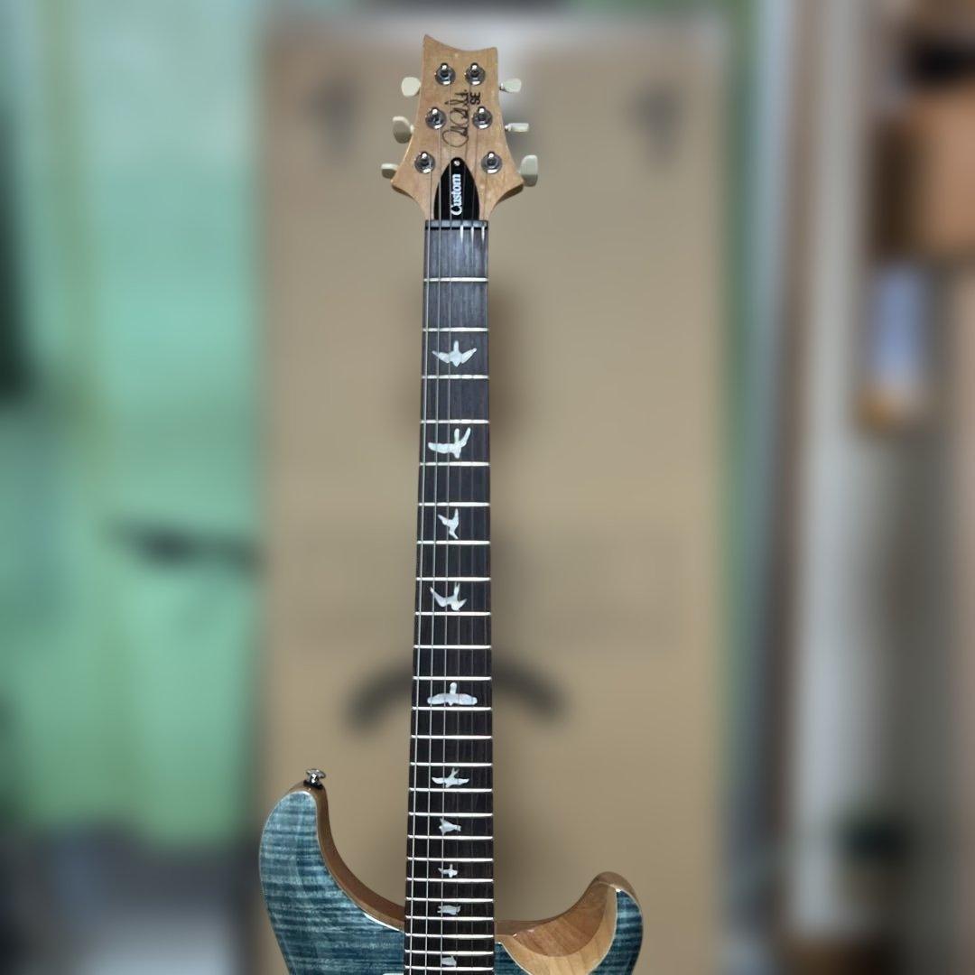 ギター PRS se custom24 Slate Blue