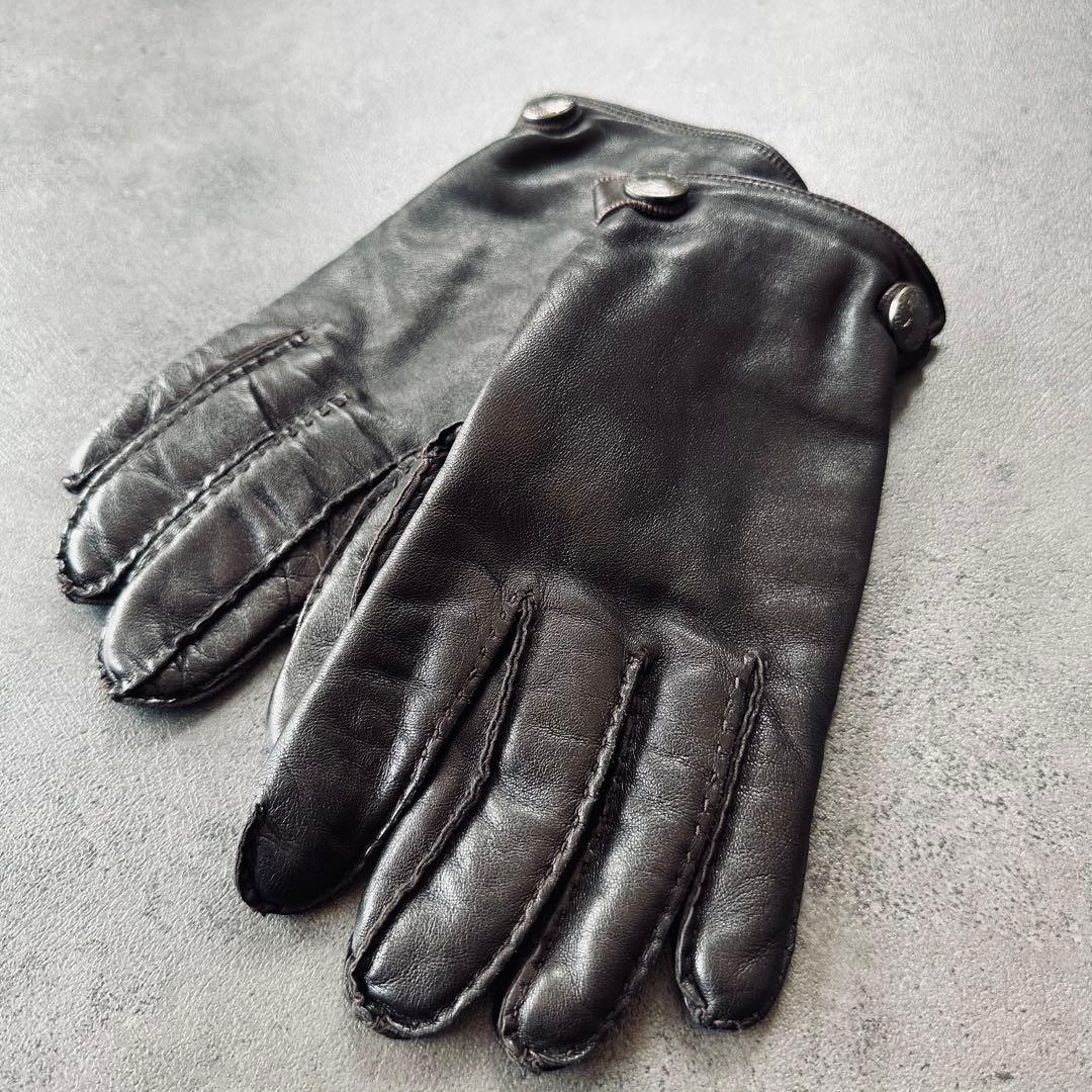 小物 HUNTING WORLD Calf leather gloves