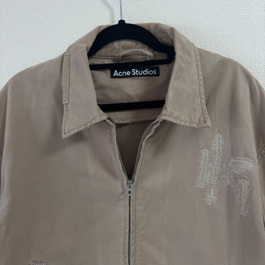 レア22SS Acne studios アクネ クロップドトラッカー ジャケット