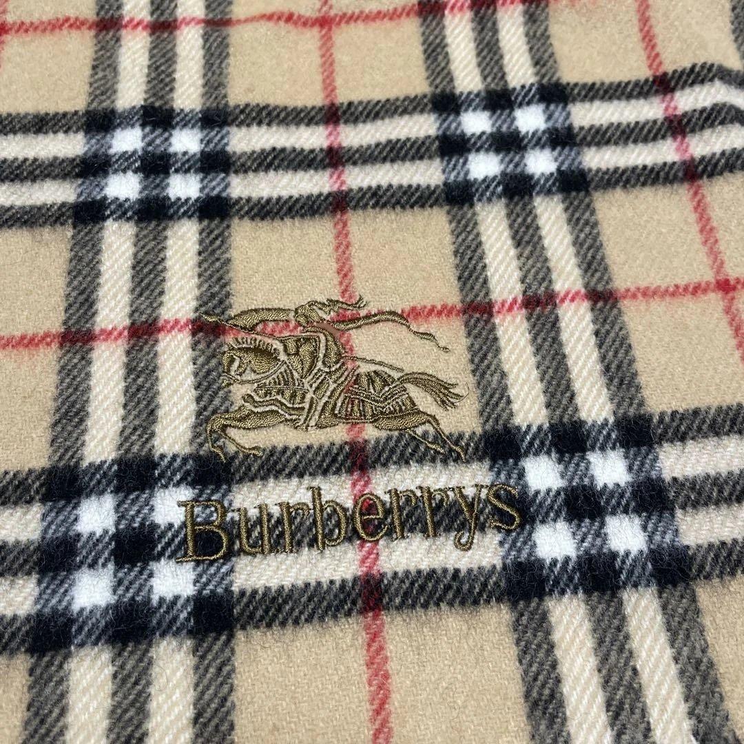 BURBERRY バーバリー WOOL 100% ノバチェック 65×120cm