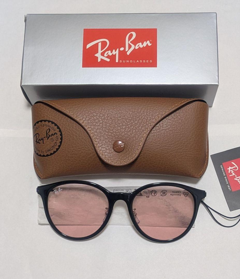 【新品】レイバン RB4334D 601/5 ライトピンク サングラス