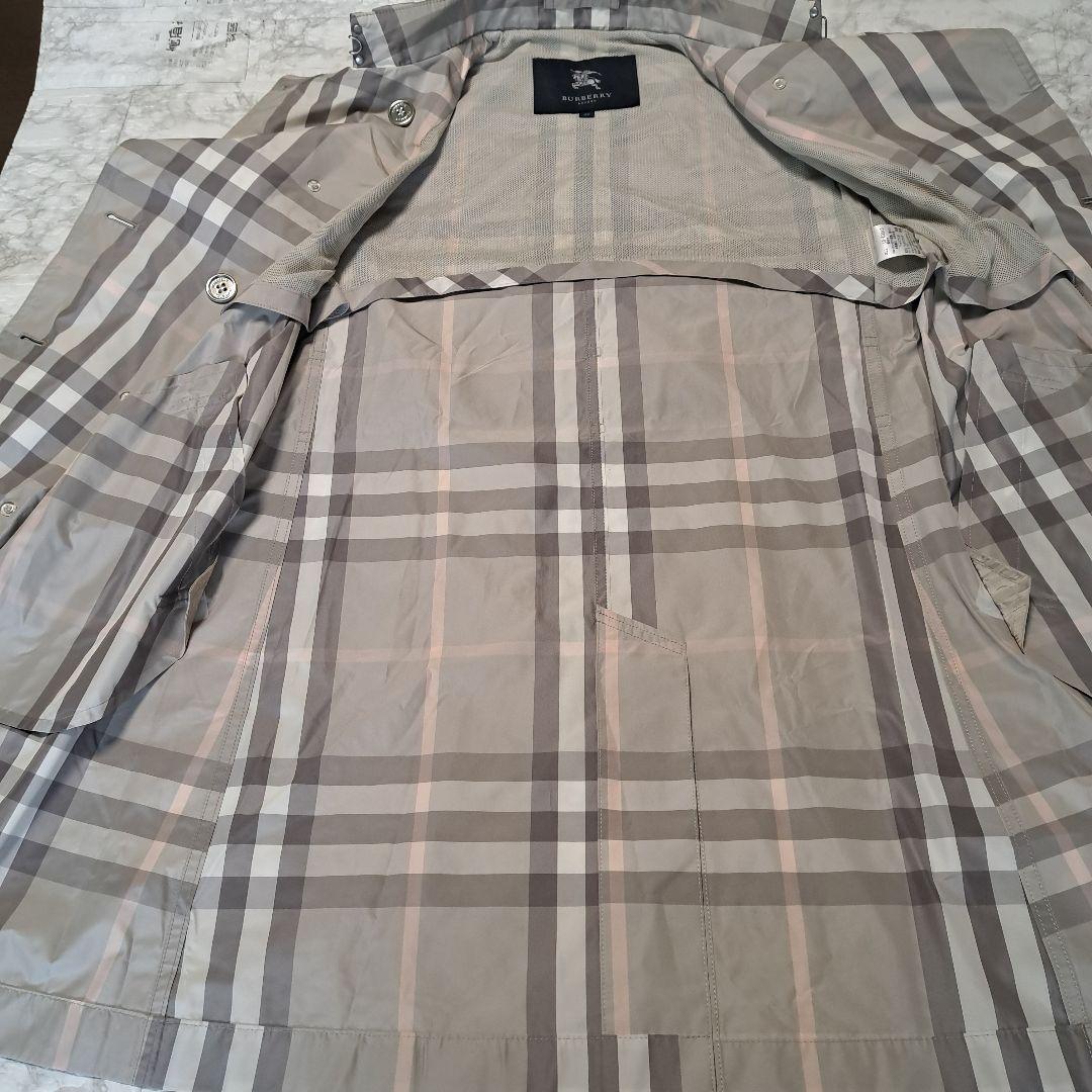 ✨️美品✨️Burberry バーバリー　ポケッタブルスプリングコート　ポーチ付
