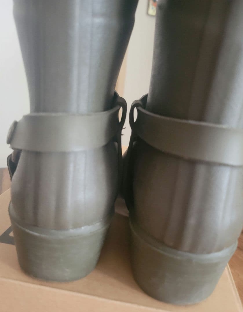 AIGLE オリーブグリーン レインブーツ　36