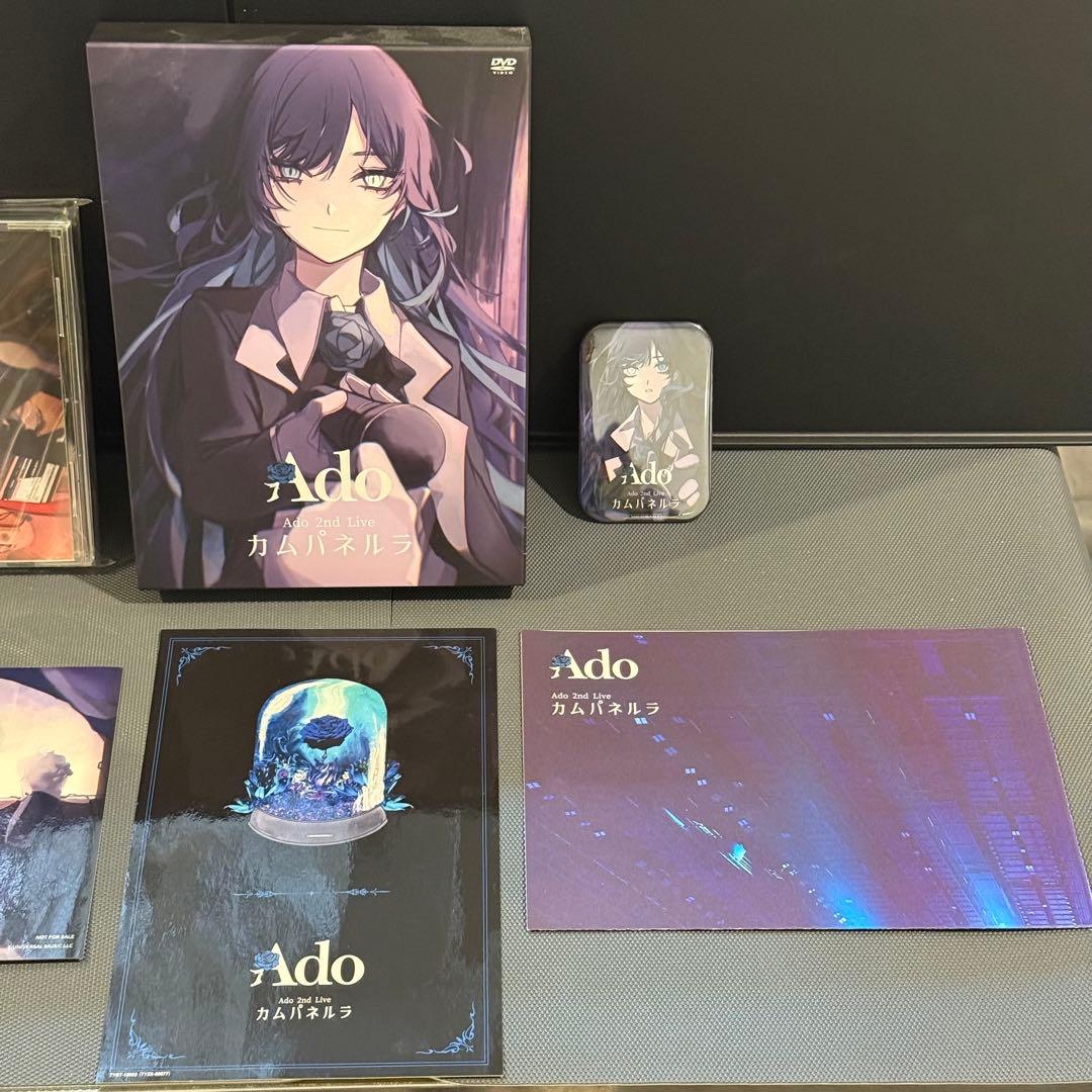 Ado CD ブルーレイ 初回限定盤 カムパネルラ 歌ってみたアルバム 缶バッジ