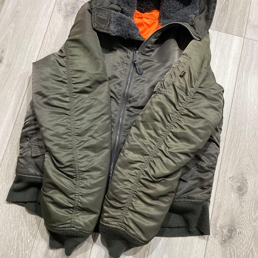 ALPHA INDUSTRIES N-2B フライトジャケット XL グリーン