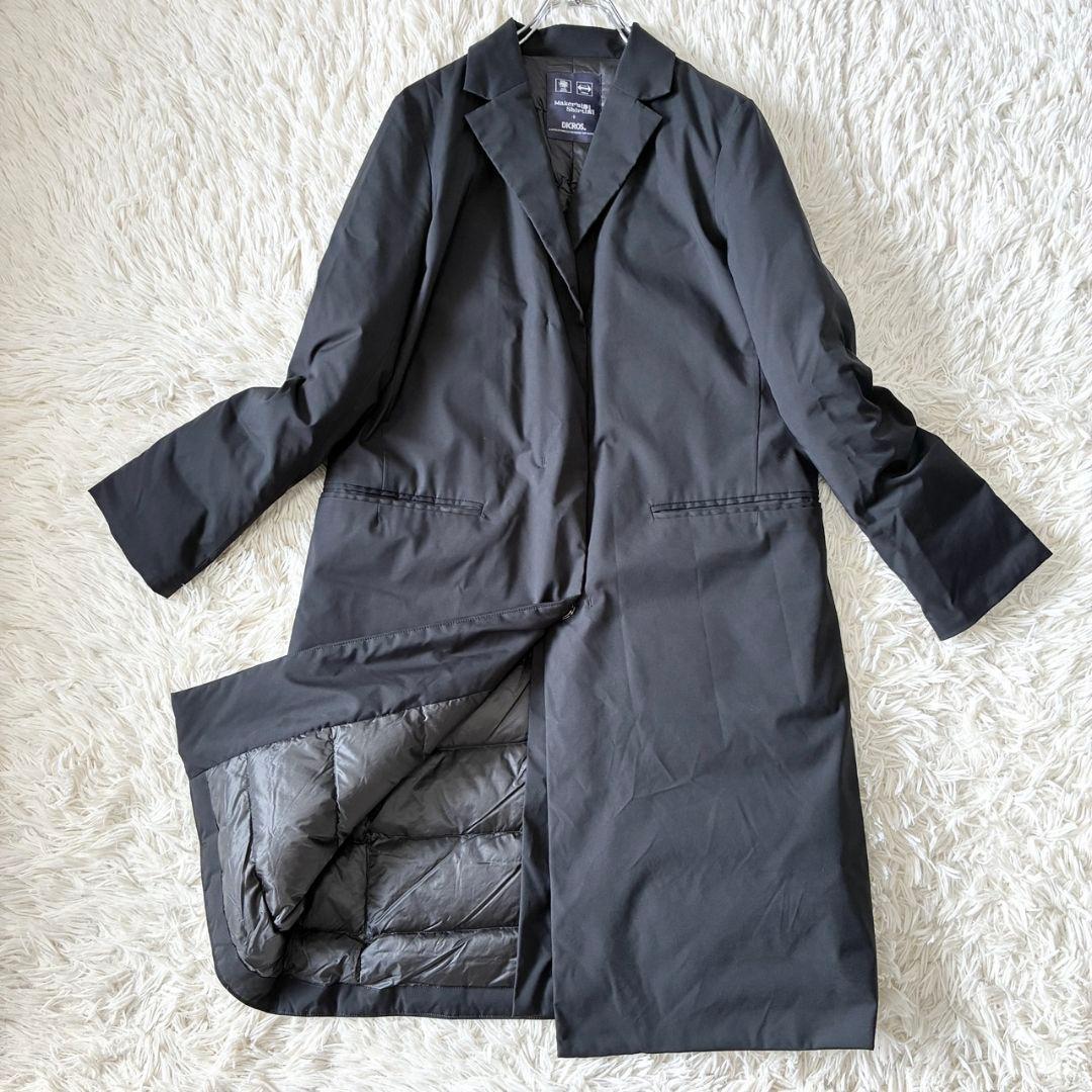 鎌倉シャツ×DICROS 比翼 コート ダウン