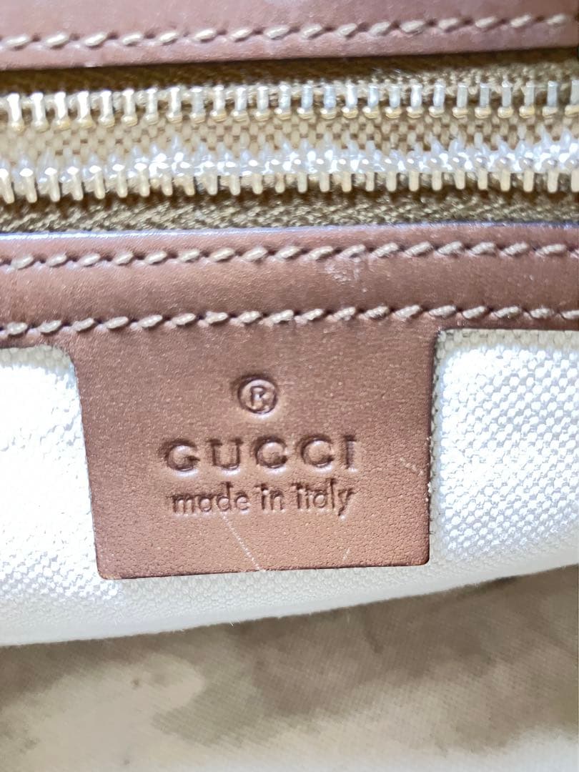 ソ連のヒロシ　GUCCI グッチ ヴィンテージ ウェブ スエード ２WAY