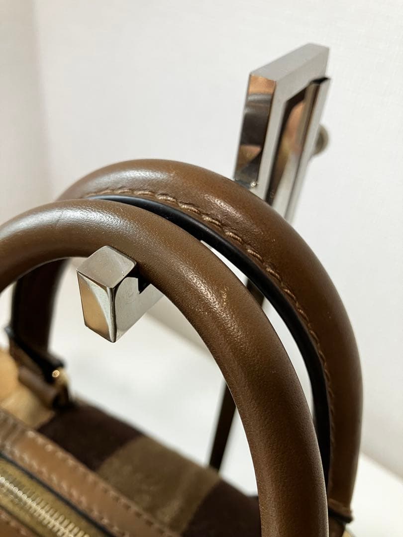 ソ連のヒロシ　GUCCI グッチ ヴィンテージ ウェブ スエード ２WAY