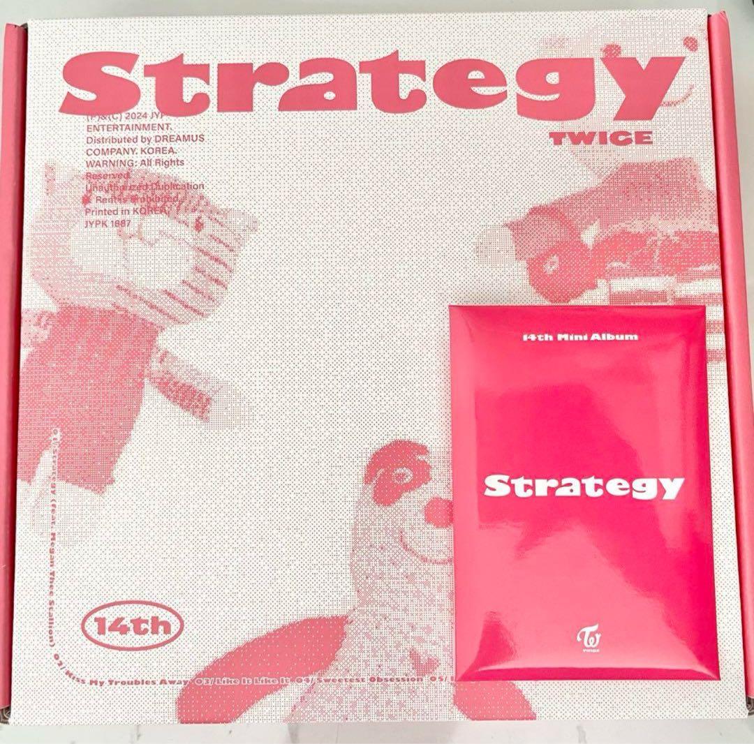 TWICE 14th ミニアルバムstrategy step1〜3 まとめ売り