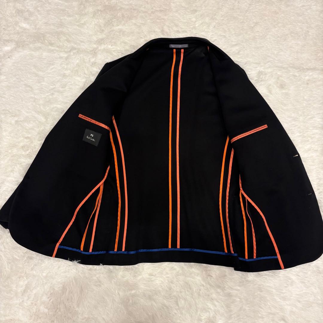 【美品】現行　PSポールスミス アンコンテーラードジャケット　パイピング　L