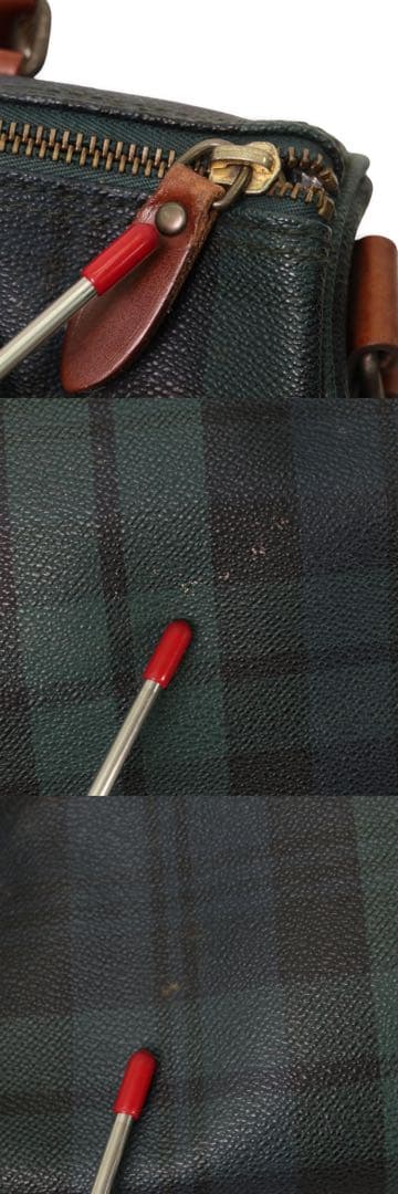 POLO Ralph Lauren ミニボストンバッグ チェック　ヴィンテージ